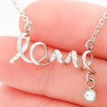 For My Wonderful MOM - Love Necklace