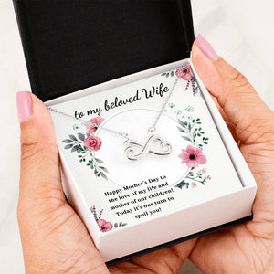 45 Infinity Pendant Necklace - Luxury Love Necklace