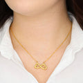 34 Infinity Pendant Necklace - Luxury Love Necklace